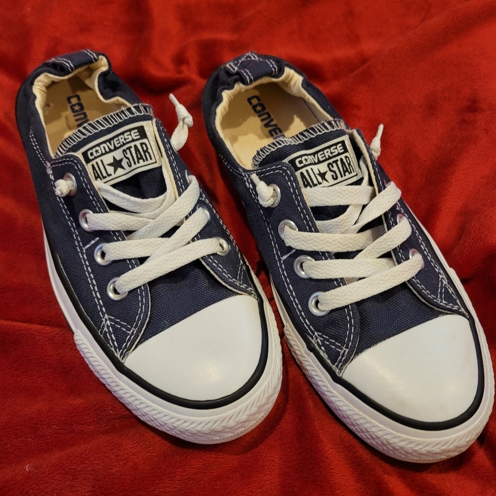 Blue Chuck Taylor's - Converse